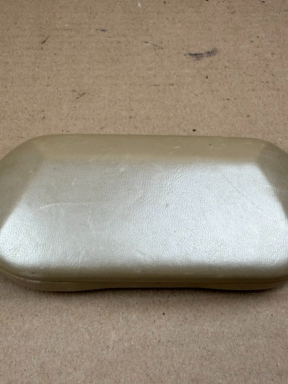 Tura Eyewear Case Unisex Champagne Hard Shell Glasses Case